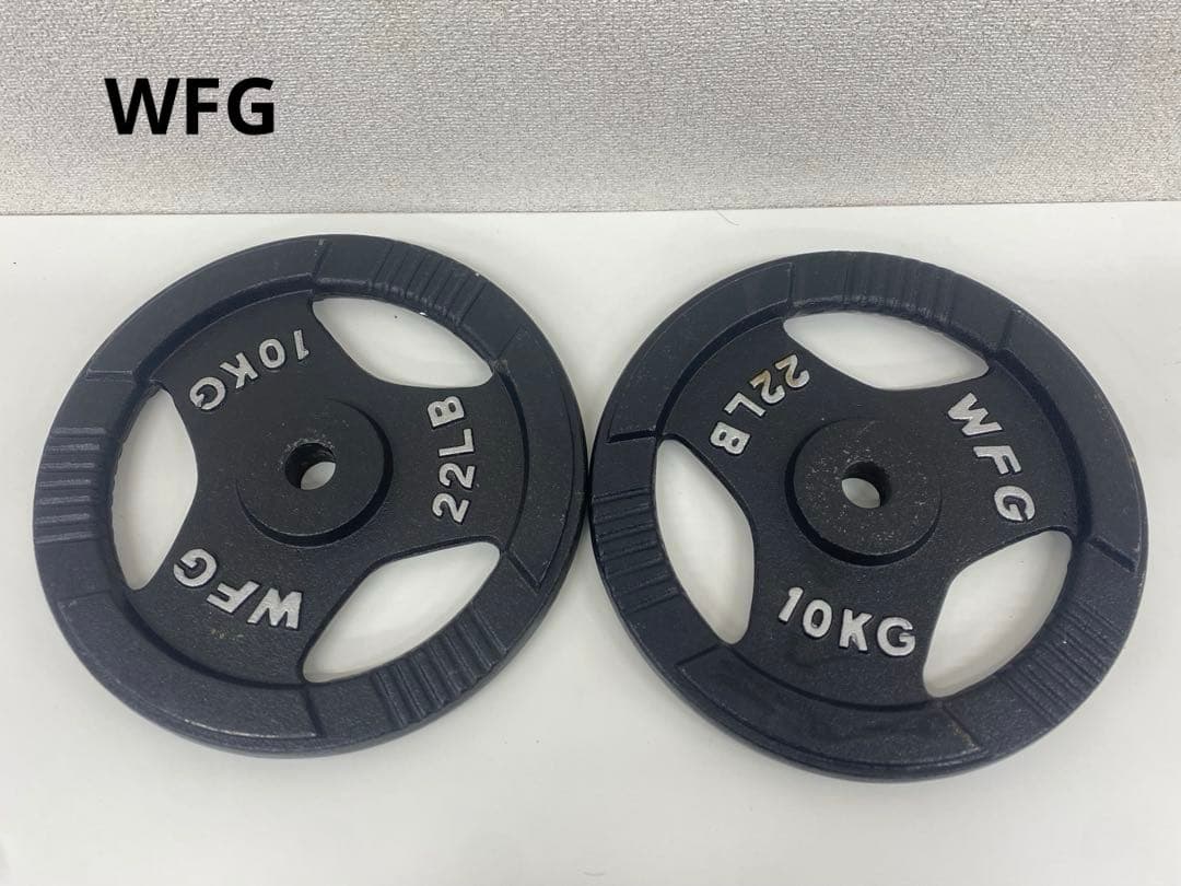 WFG ワイルドフィット ダンベルプレート 10kg 22lb セット