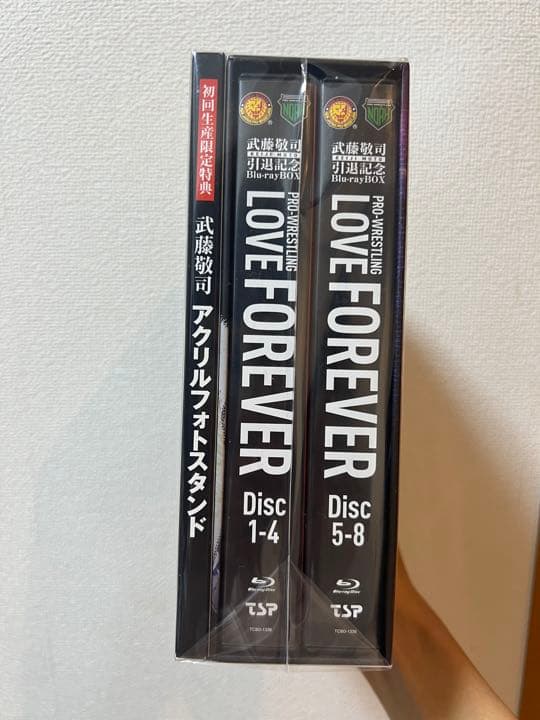 武藤敬司引退試合　初回限定盤　アクリルフォトスタンド付き