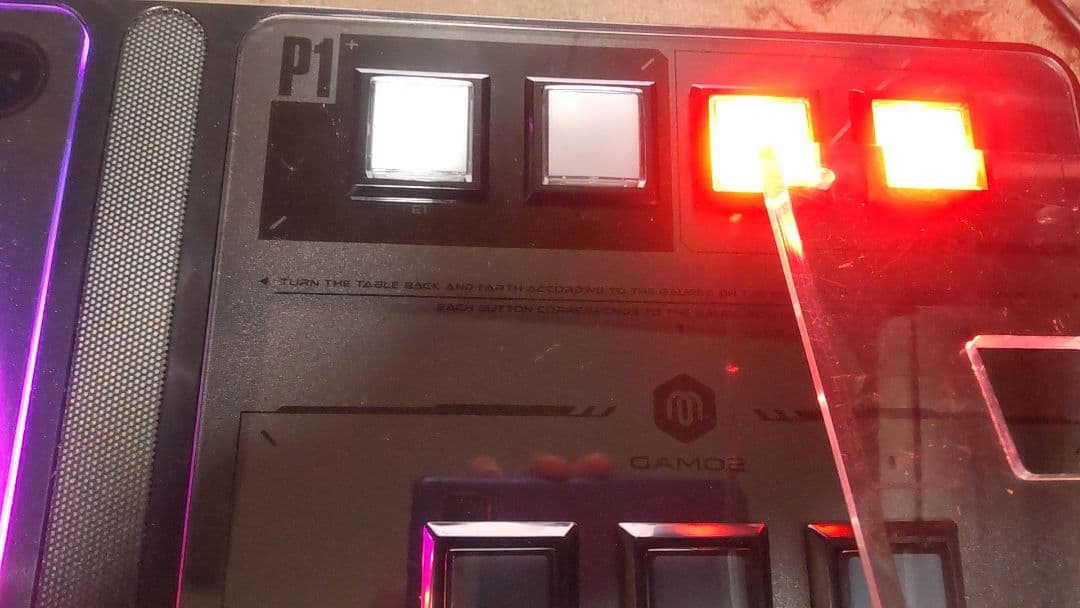 ビートマニア DAO PHOENIXWAN+ 三和ボタン 静音化 ブラックパネル