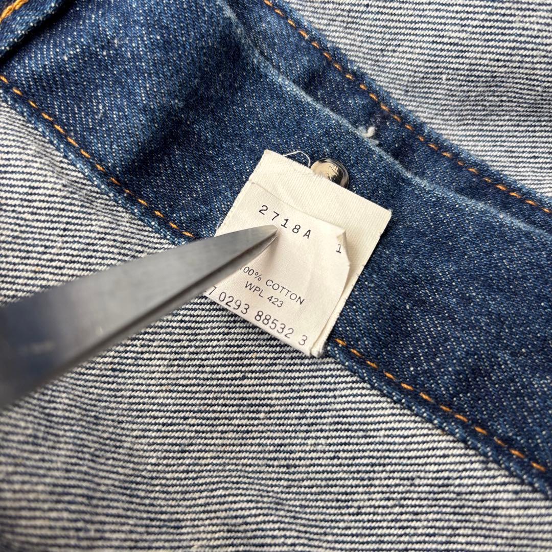 t*m様 16816 USA製 80's リーバイス デニムジャケット 36