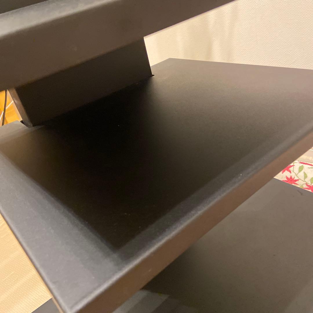 壁よせテレビスタンド　天板2枚付き