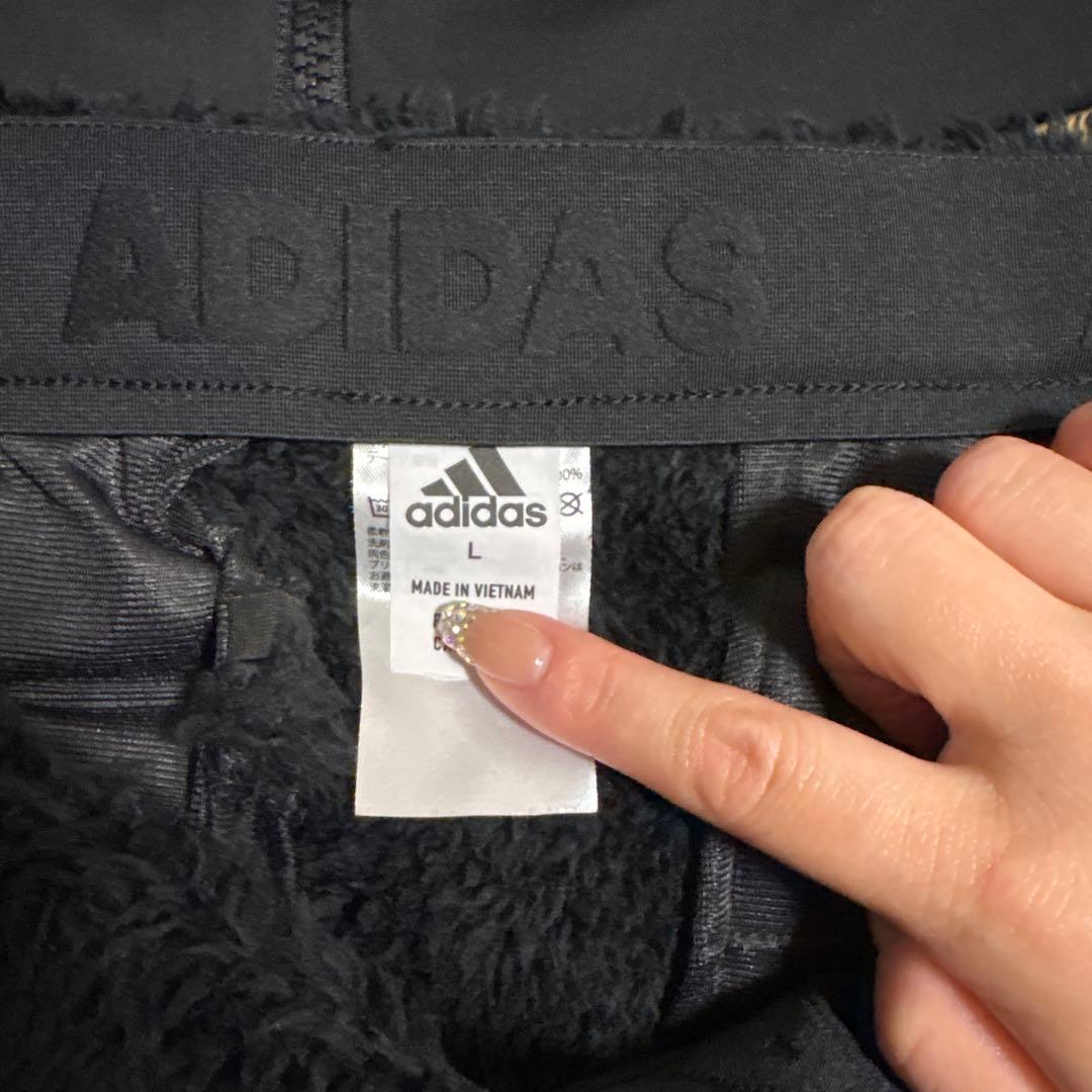 adidas ボアフリースジャケット　ゴルフ　レディース