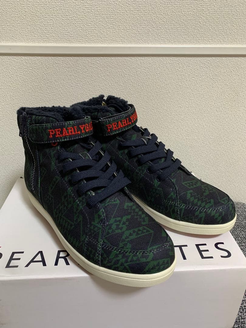 【新品未使用】PEARLY GATES ゴルフシューズ 27.5 ネイビー