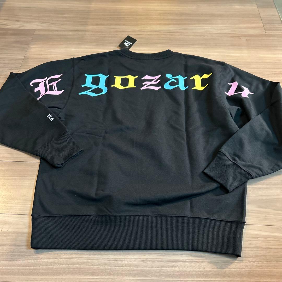 EGOZARU エゴザル 黒スウェット サイズL