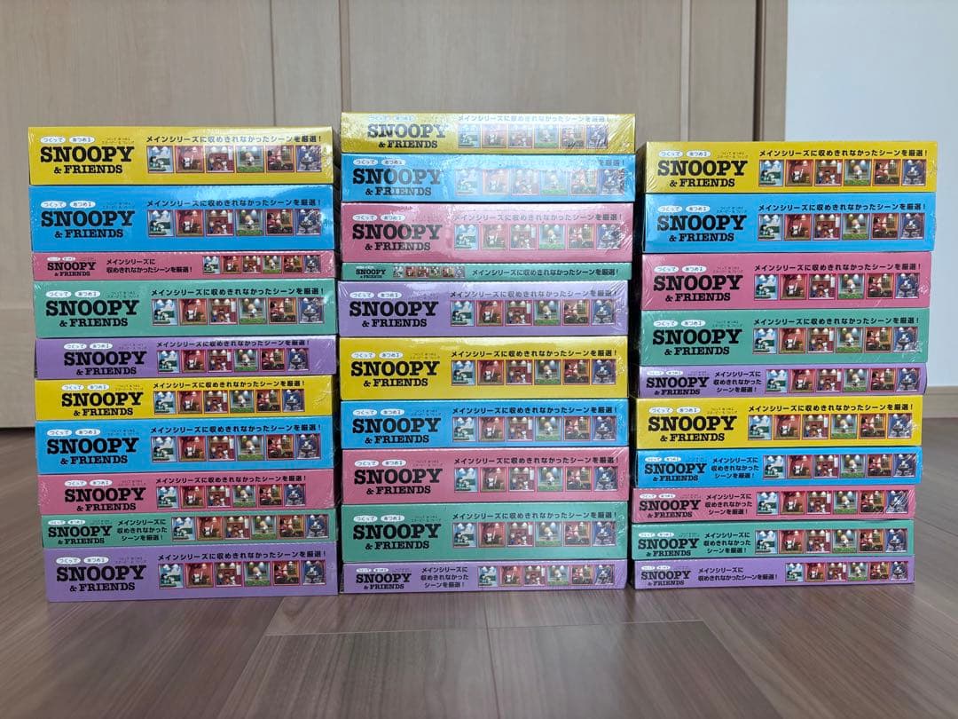 【未開封】デアゴスティーニ スヌーピー＆フレンズ 101号〜 まとめ売り