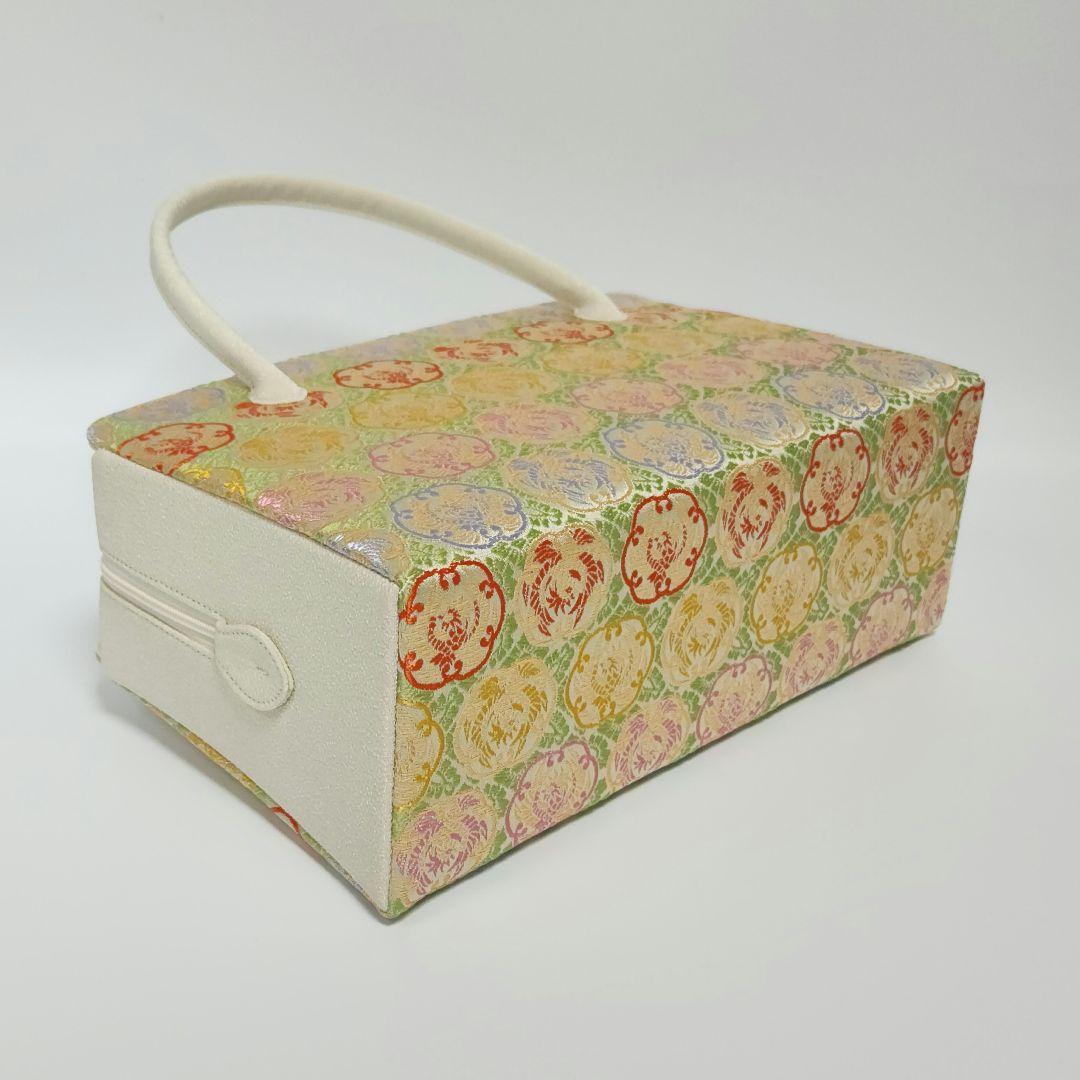 特価　和装バッグ　利休バッグ　金蘭織物 入卒式　結婚式　商品番号:メー1