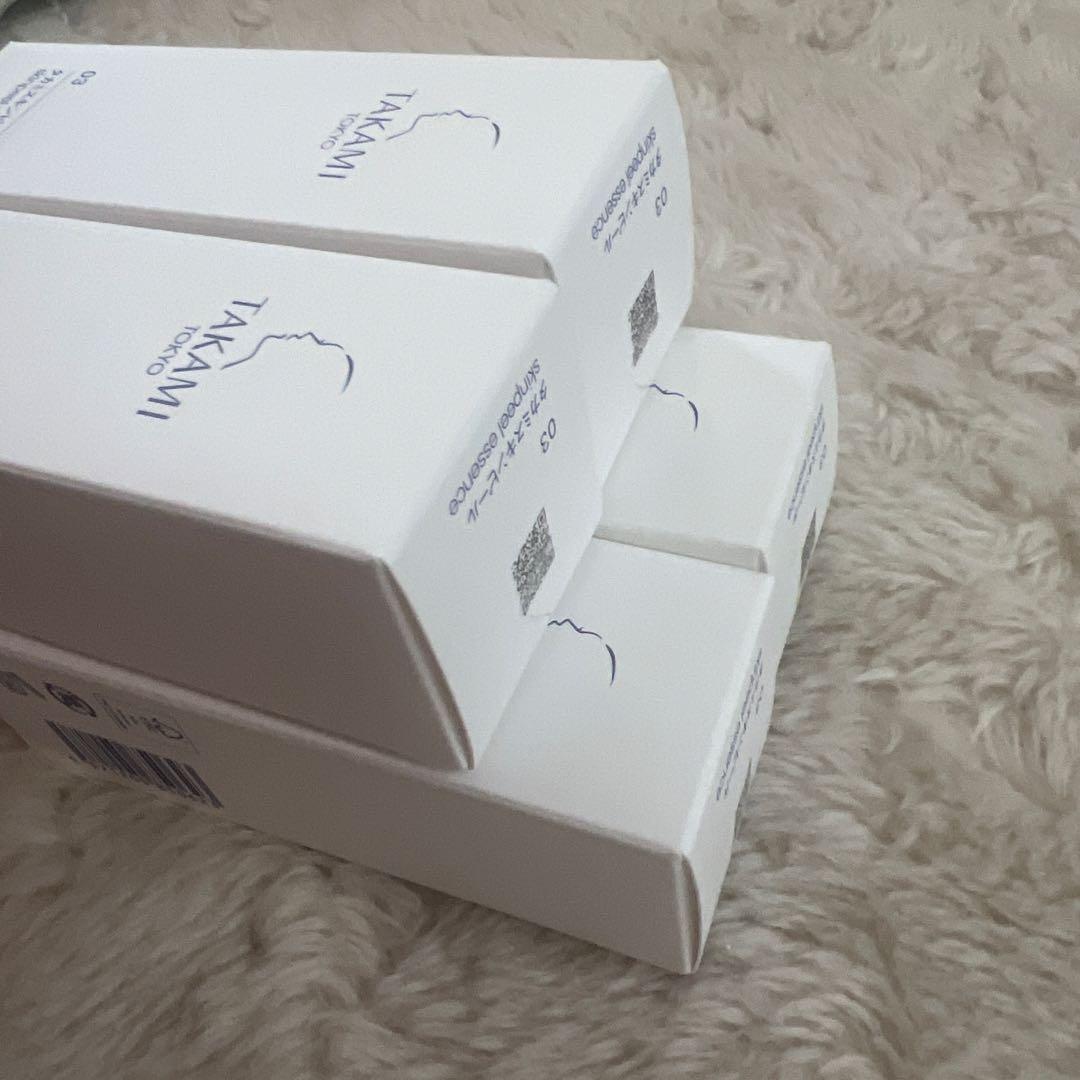 TAKAMI 未開封 夕力ミスキンピール 30ml 4本　日焼け止めサンプル