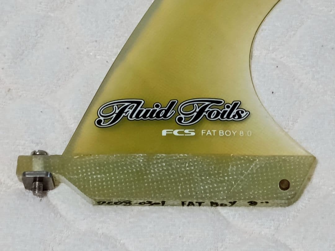 FCS FAT BOY Fluid Foils 8.0 ケース付