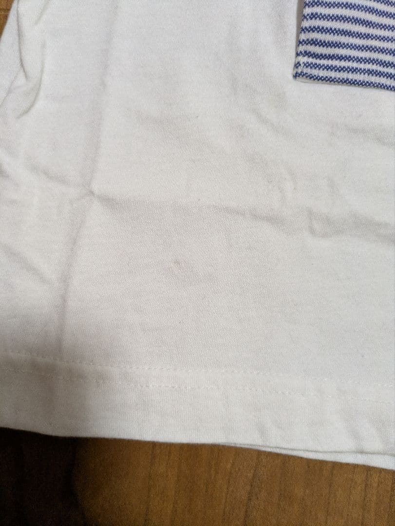 ち*り様 familiar 80 ホワイト Tシャツ