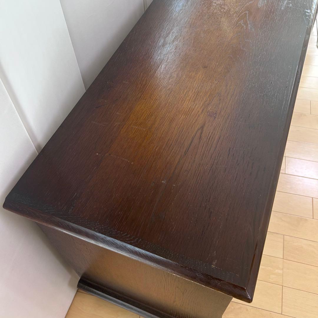 飛騨産業 キツツキ アンティーク　リビングボード　オールド　ナラ材　サイドボード