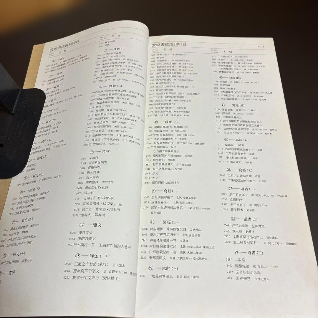 敦煌書法叢刊 3冊セット（一巻 拓本/二巻 韻書/十八巻 碎金）