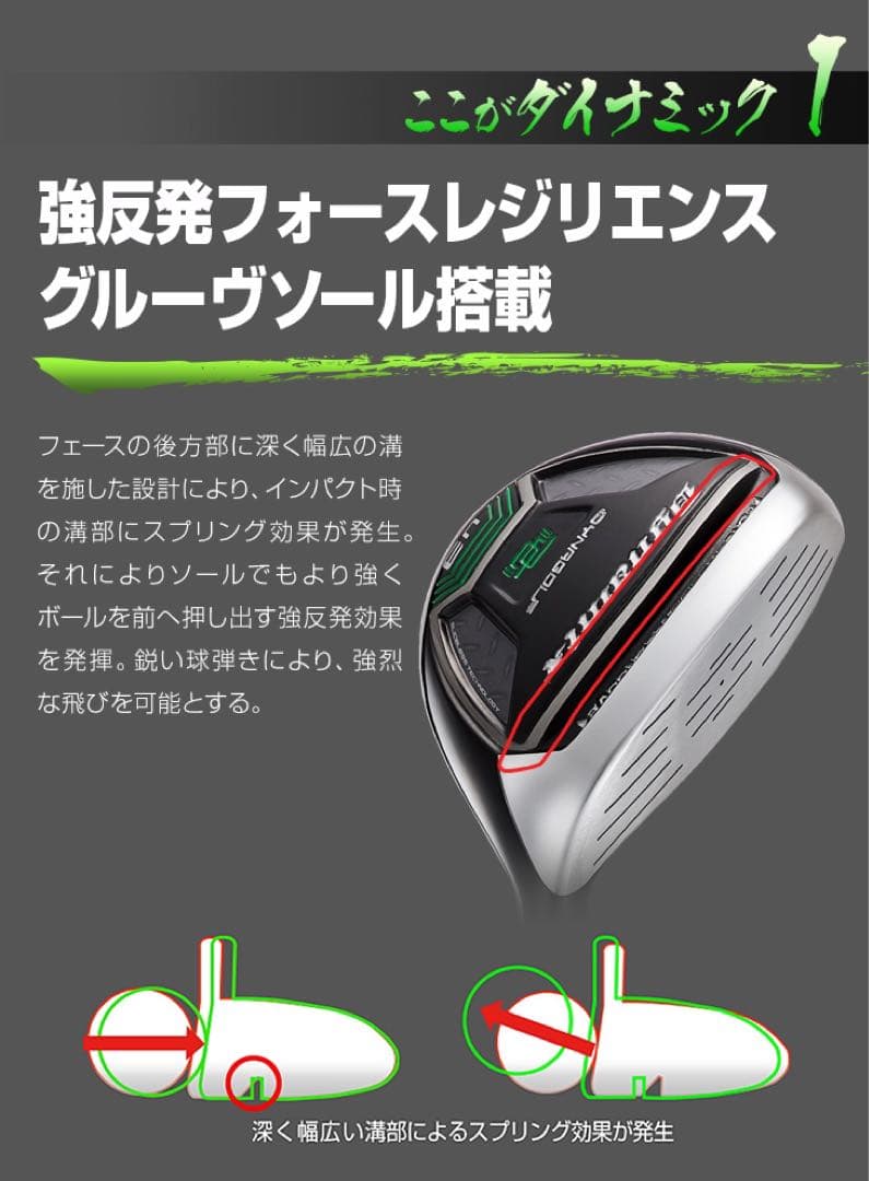 2本選べて Qi4D G440より激安 ダイナミクス 適合強反発UT2本セット