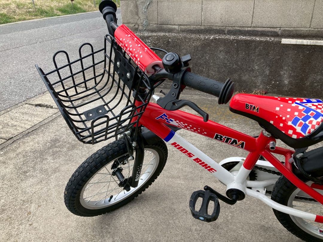 BTM 子供用自転車 赤 １６インチ