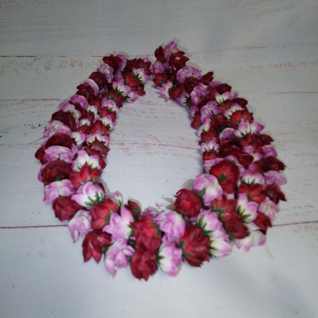 よろしく様　フラダンス レイ&ヘッドドレス 30点セット ハワイアン